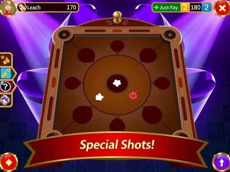 Carrom Turbo Blitz Magician special shots demonstration